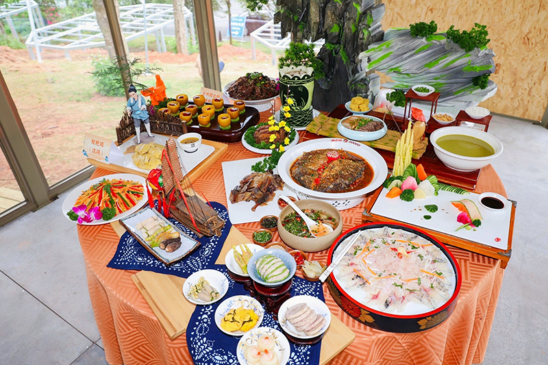 广西特色非遗美食亮相“三月三” 打响特色饮食文化九游会J9 J9九游会品牌(图1)